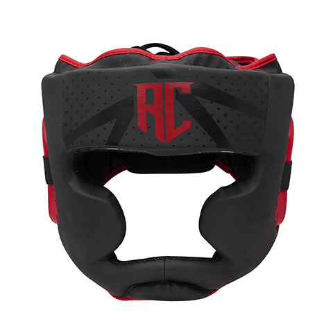 Ring Champ Stealth Red Head Guard