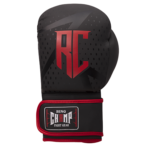 Ring Champ Stealth Red Boxing Gloves