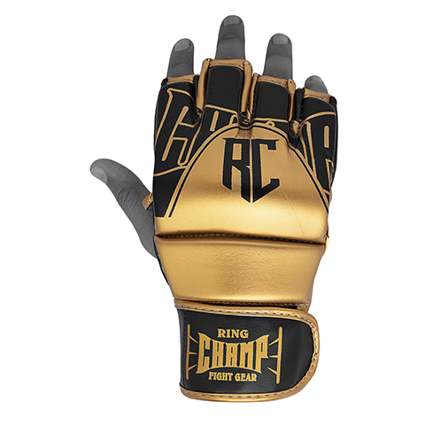Ring Champ Classic Gold MMA Gloves