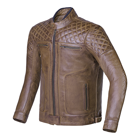 Vintage Leather Motorbike Jacket