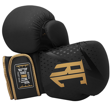 Ring Champ Stealth Gold Boxing Gloves